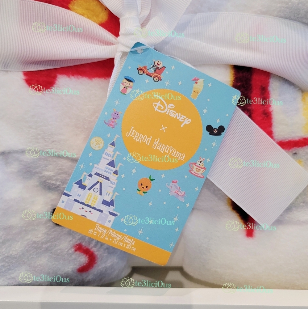 DISNEY PARKS KINGDOM OF CUTE THROW BLANKET - Picture 3 of 4